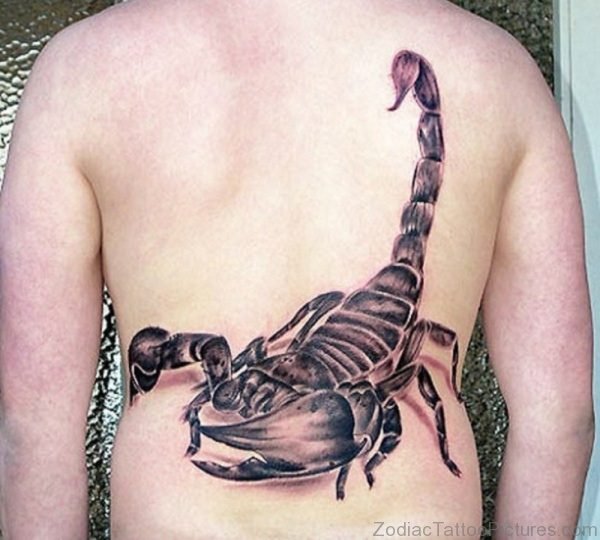 Impressive Scorpion Tattoo