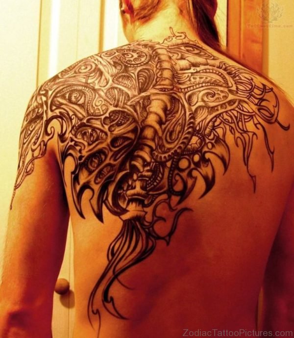 Impressive Scorpion Tattoo Design