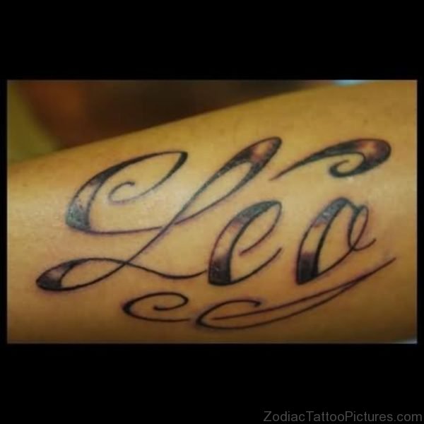 Leo Tattoo Image