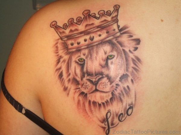 Leo Zodiac Sign Tattoo