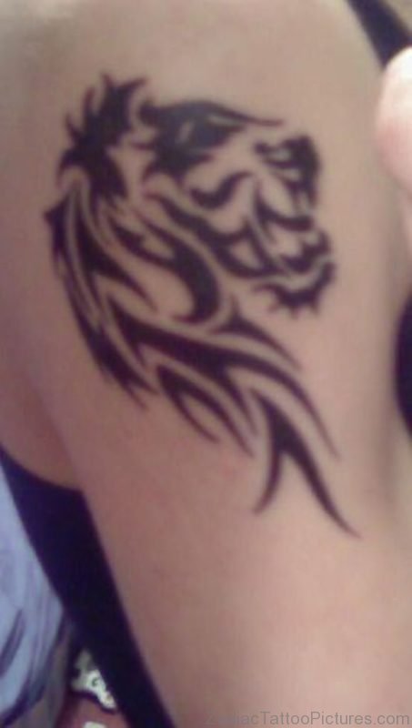 Leo Zodiac Tattoo On Arm