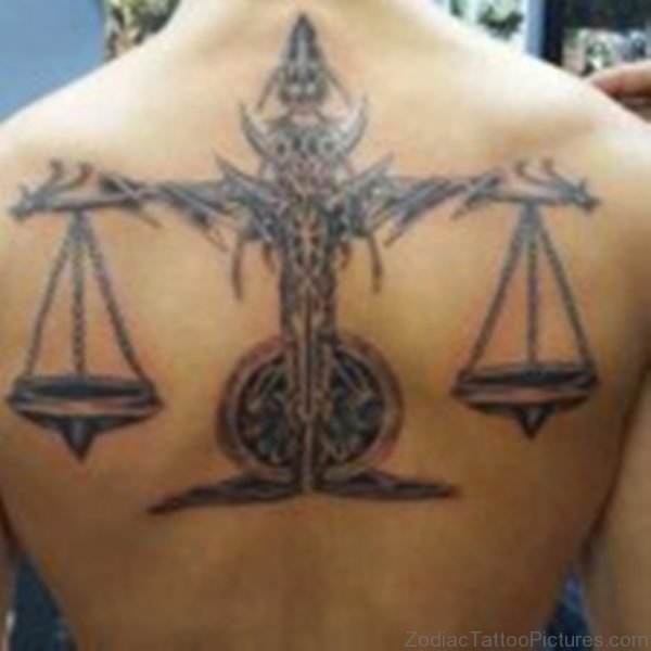 Libra Tattoo Image