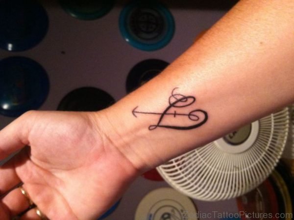 Lovely Sagittarius Tattoo 