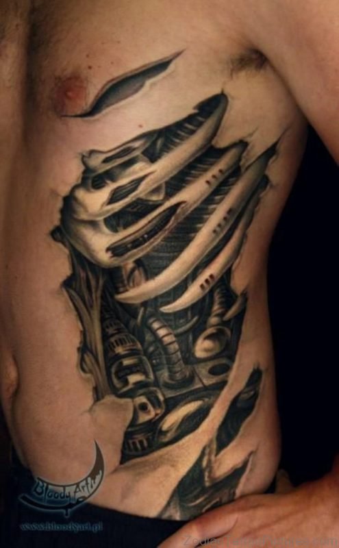 NIce Biomechanical Tattoo