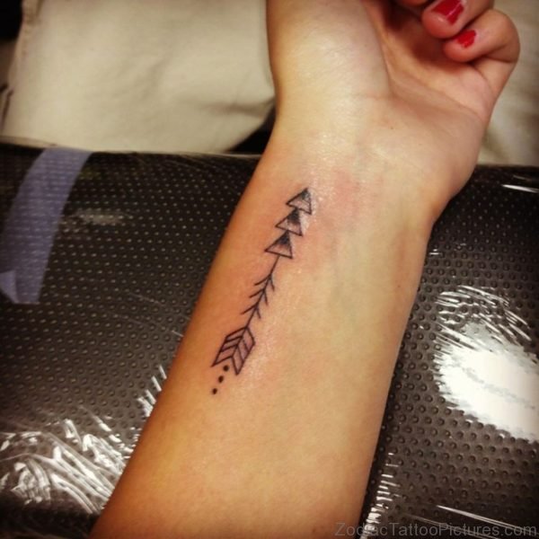 Nice Sagittarius Tattoo Design