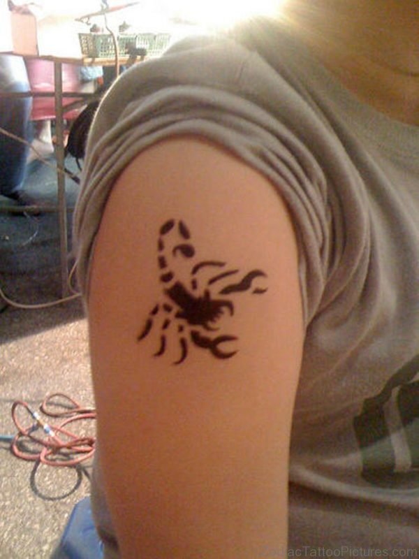 Nice Scorpio Tattoo
