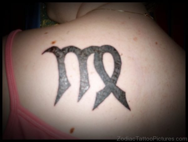 Nice Virgo Zodiac Tattoo 