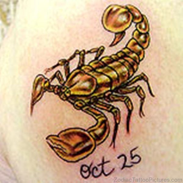 Outstanding Scorpion Tattoo