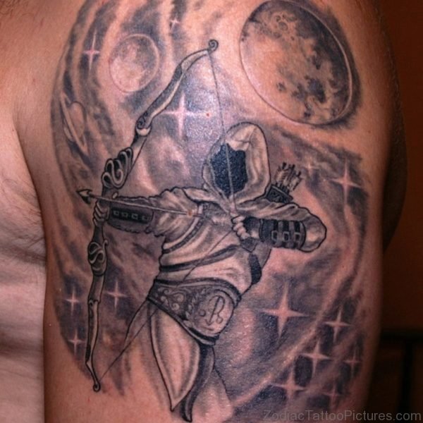 Real Sagittarius Tattoo 