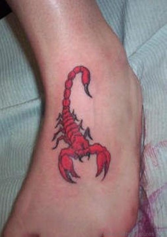 Red Scorpion Tattoo