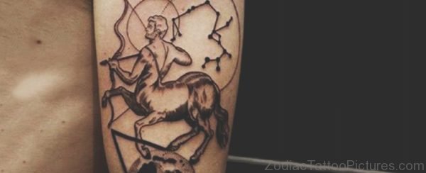 Sagittarius Tattoos For Men 