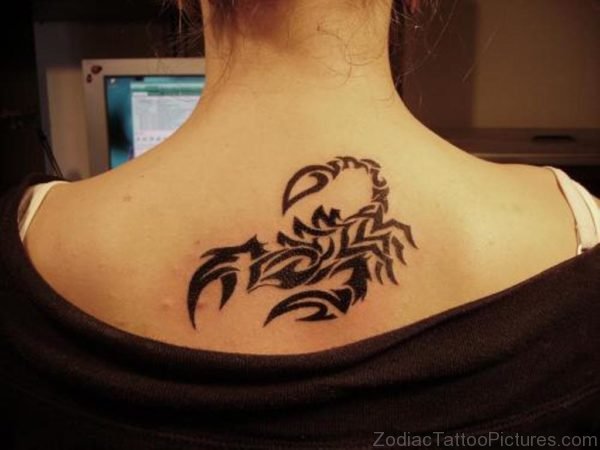 Scorpion Tribal Tattoo Design