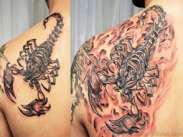 Scorpion Zodiac Sign Tattoo