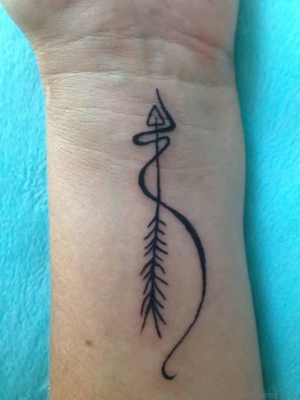 Small Sagittarius Tattoo 2