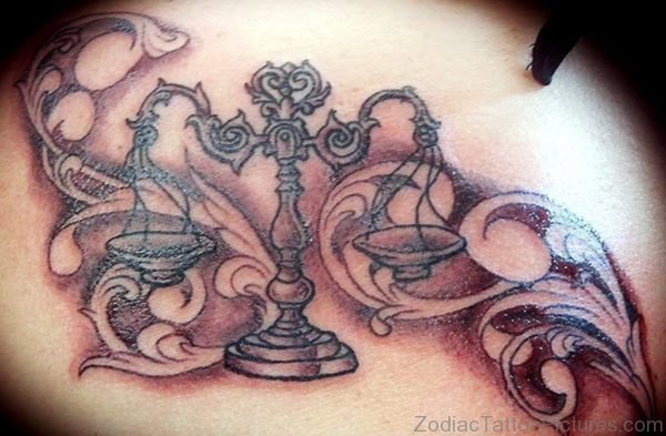 Stunning Libra Tattoo