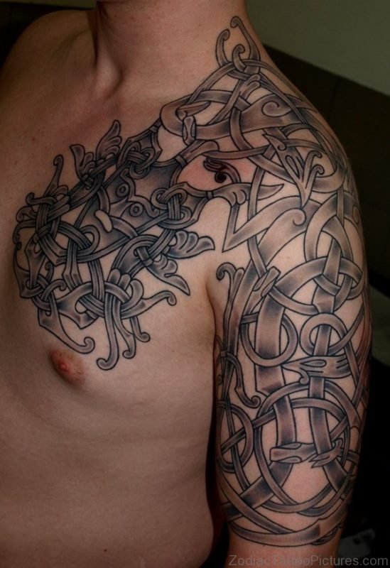 Stylish Viking Tattoo