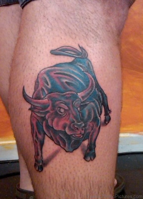 Taurus Bull Tattoo Design 
