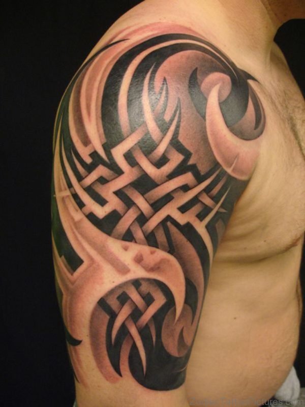 Taurus Tribal Tattoo