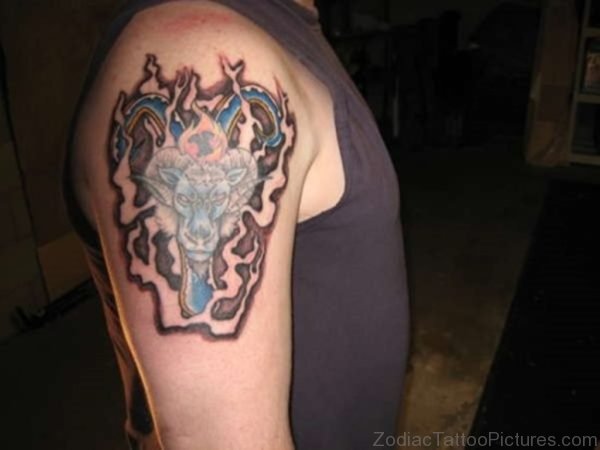 Taurus Zodiac Sign Tattoo