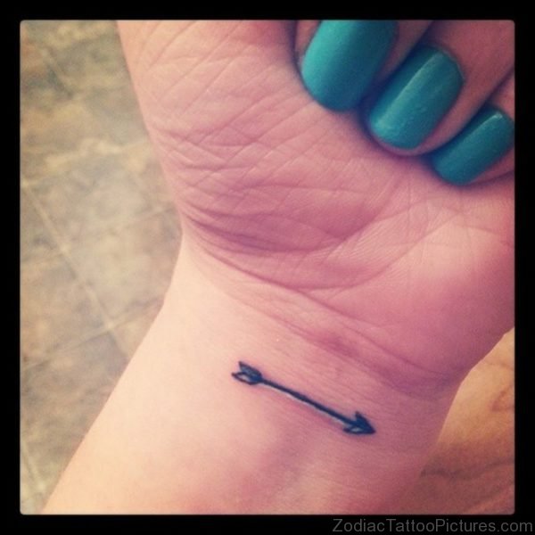 Tiny Sagittarius Tattoo