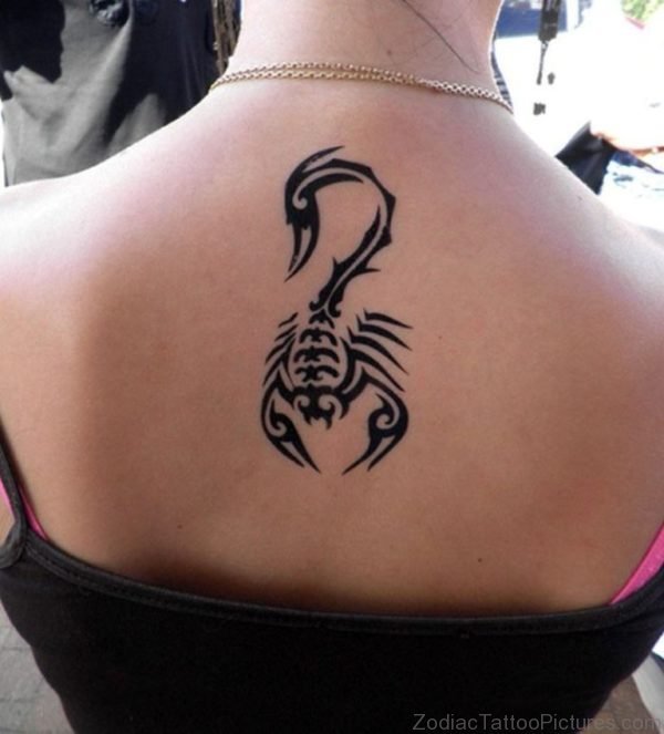 Tribal Scorpion Tattoo Design