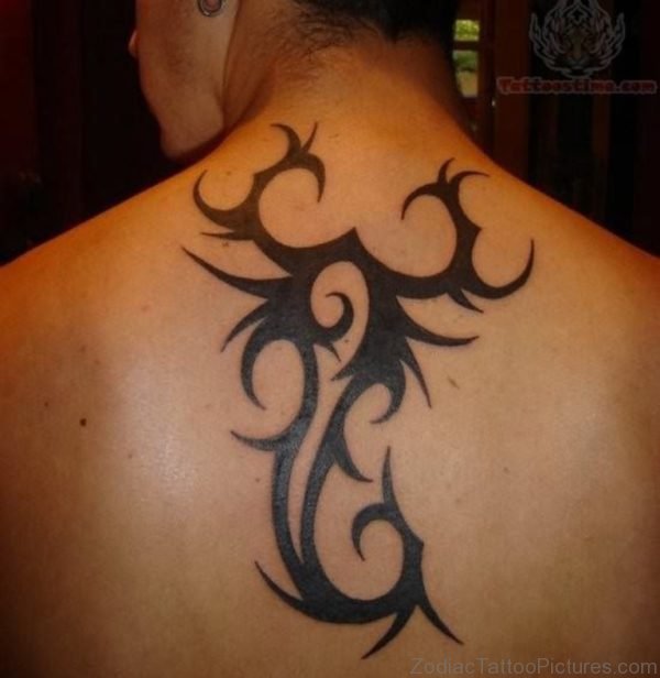 Tribal Style Scorpion Tattoo