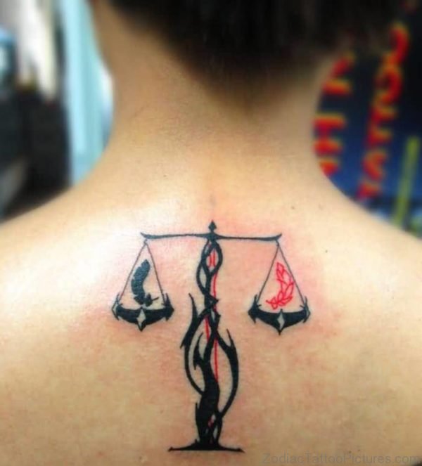 Unique Libra Tattoos On Back