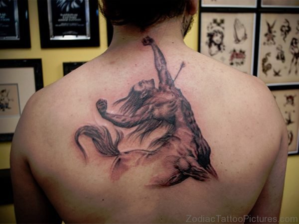 Victorious Sagittarius Tattoo 