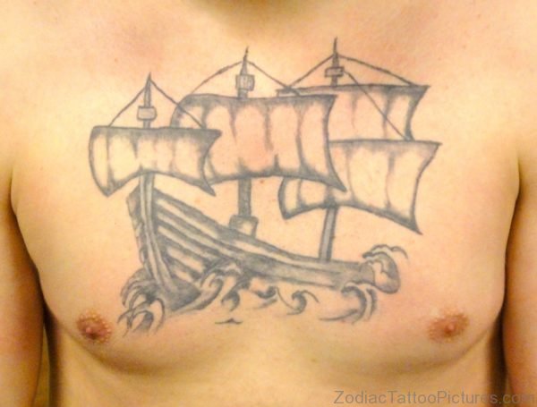 Viking Chest Tattoo 1