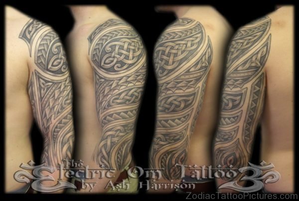 Viking Half Sleeve Tattoo