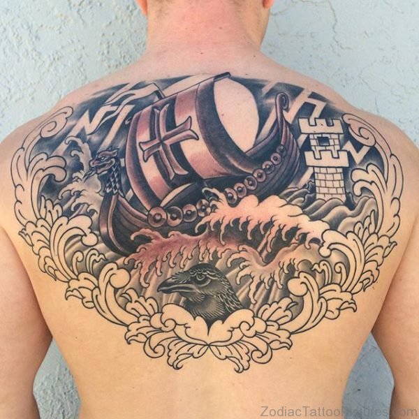 Viking Tattoo On Back