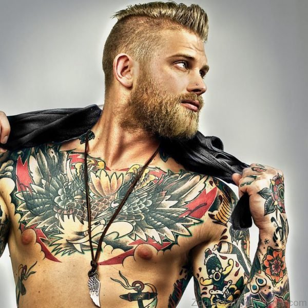 Viking Tattoo On Chest