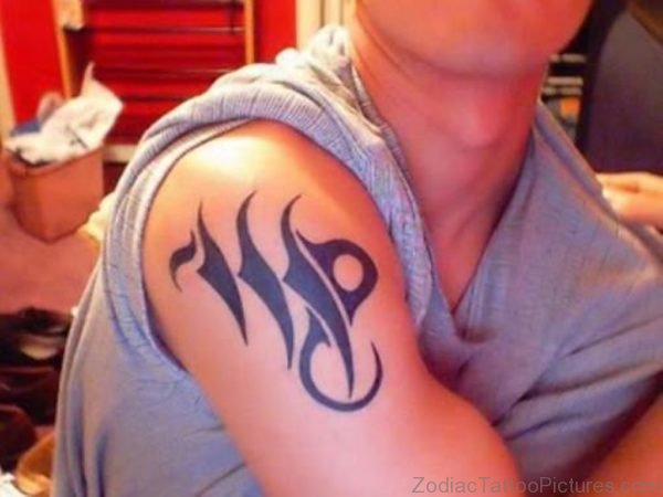 Virgo Symbol Tattoo 