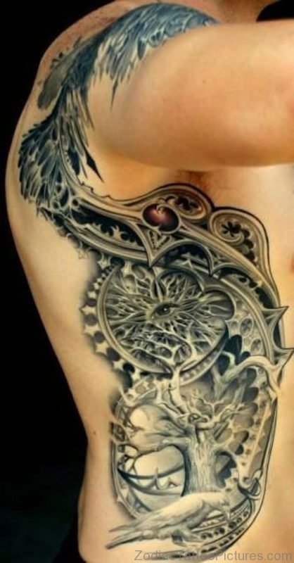 Wonderful Biomechanical Tattoo