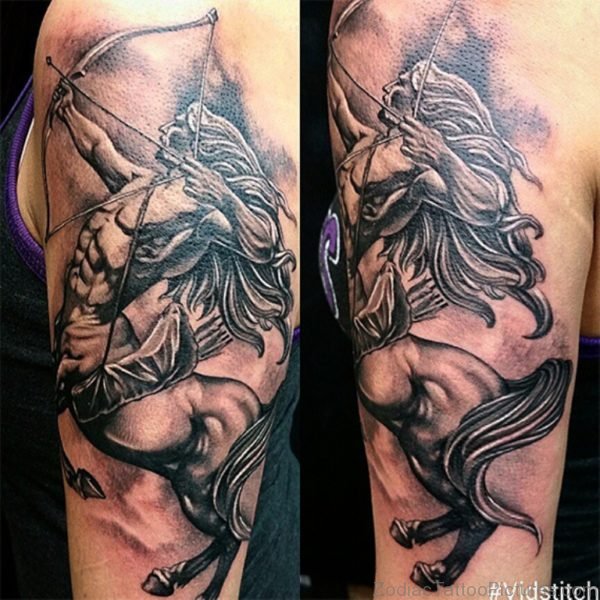 Wonderful Sagittarius Tattoo 