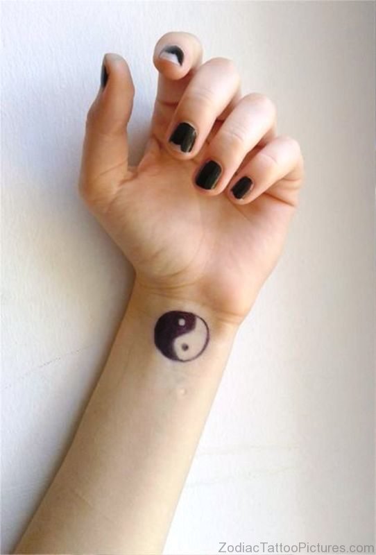 Wonderful Yin Yang Tattoo 