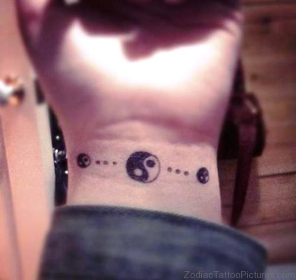 Yin Yang Designer Tattoo 