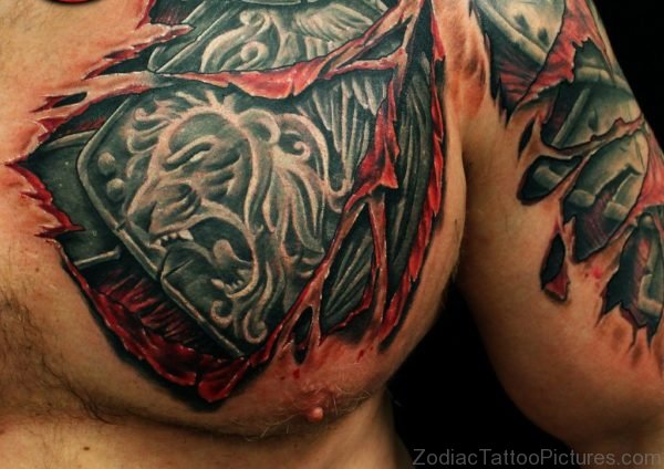 Zodiac Armor Tattoo 