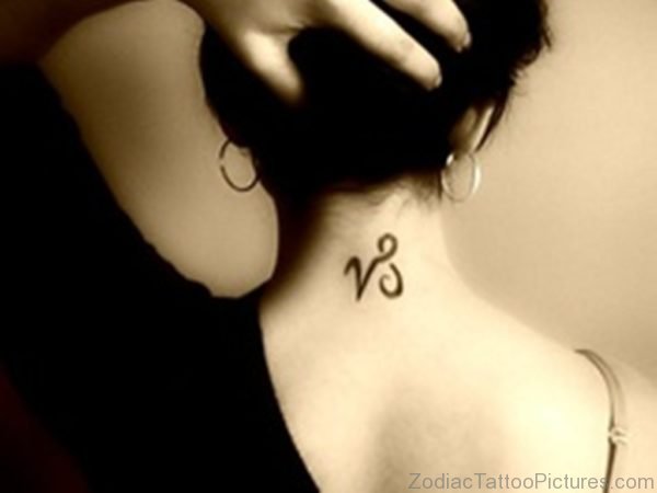 Zodiac Capricorn Sign Tattoo