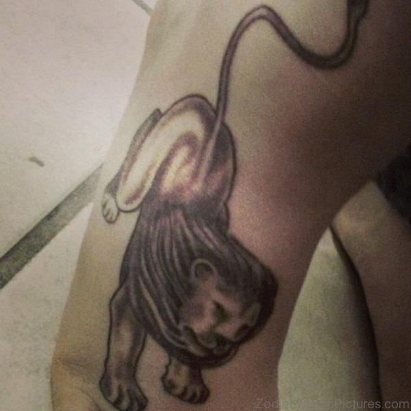 Zodiac Leo Lion Tattoo