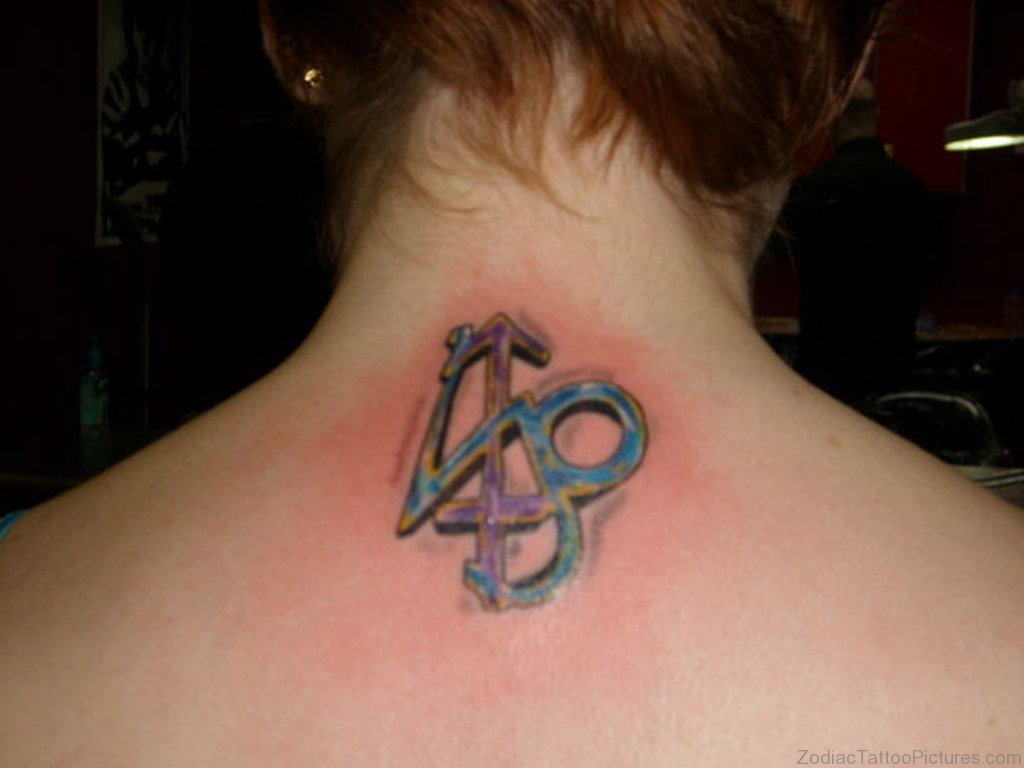 Aries and sagittarius tattoo together.